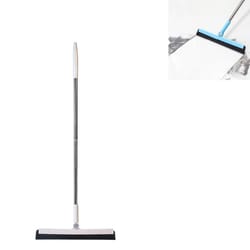 magic sponge floor wiper & glass cleaner, multi-purpose bathroom mop for streak-free shine