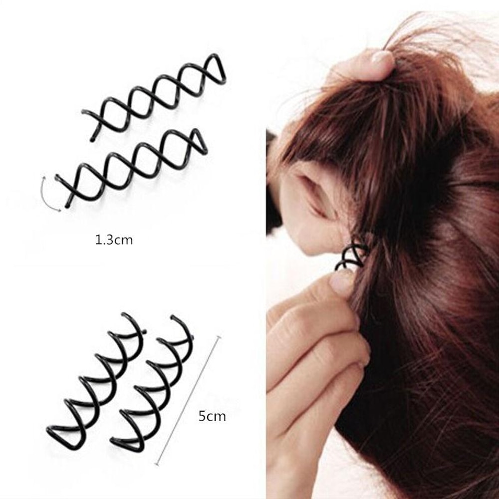 Spiral Hair Pins For Bun Secure Spin Hair Accessories For Effortless Styling 1
