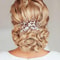 Elegant Pearl Bridal Hair Comb With Rhinestone Crown Design Wedding Hair Accessories 6