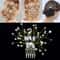 Elegant Pearl Bridal Hair Comb With Rhinestone Crown Design Wedding Hair Accessories 3