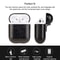Litchi Texture AirPods Case Shockproof Silicone Protective Cover 3