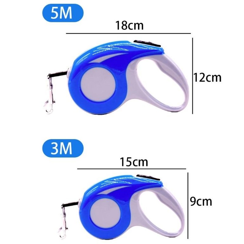 Retractable Dog Leash With Automatic Traction Durable Pet Walking Rope 4