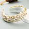 Luxury Rhinestone Headband Wide Padded Crystal Hair Band For Women Sparkling Geometric Headband 2