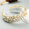 Luxury Rhinestone Headband Wide Padded Crystal Hair Band For Women Sparkling Geometric Headband 2