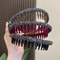 Elegant Rhinestone Non Slip Headband With Comb Teeth For Secure All Day Styling 4