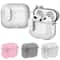 AirPods Transparent Crystal Case Shockproof Protective Cover With Ice Crystal Design 0