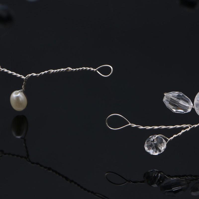 Elegant Leaf Crystal Bridal Headband Wedding Hair Accessory For Women 6