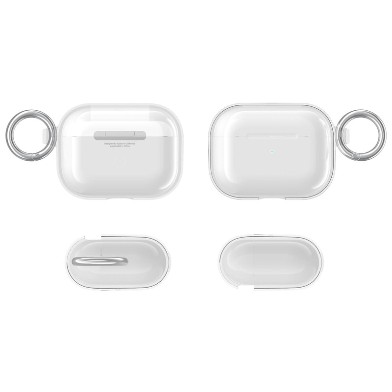 Terminator Shockproof AirPods Pro Case With Hook Secure Protective Cover 2