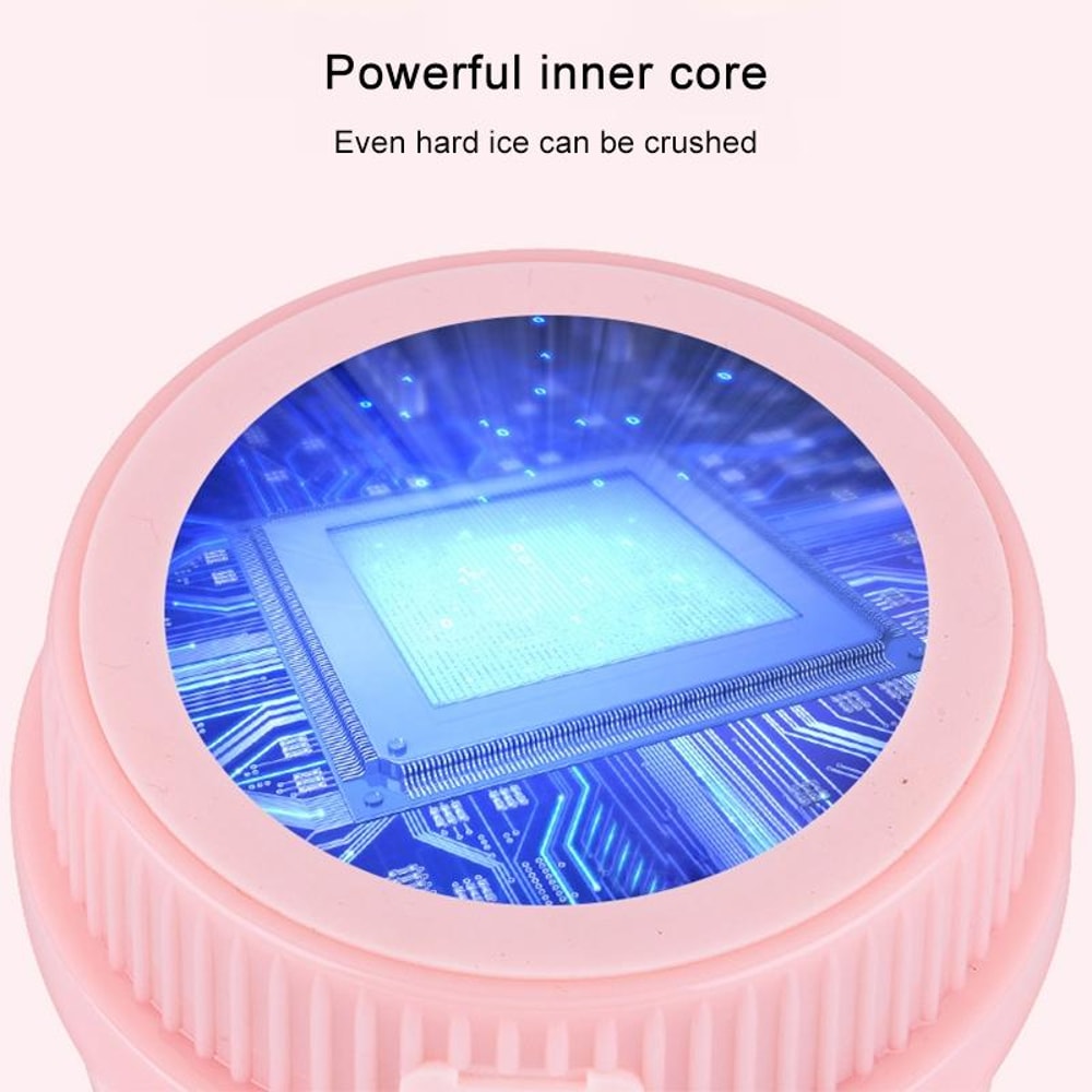 Portable USB Rechargeable Mini Blender Compact Personal Fruit Smoothie Juicer Cup 12