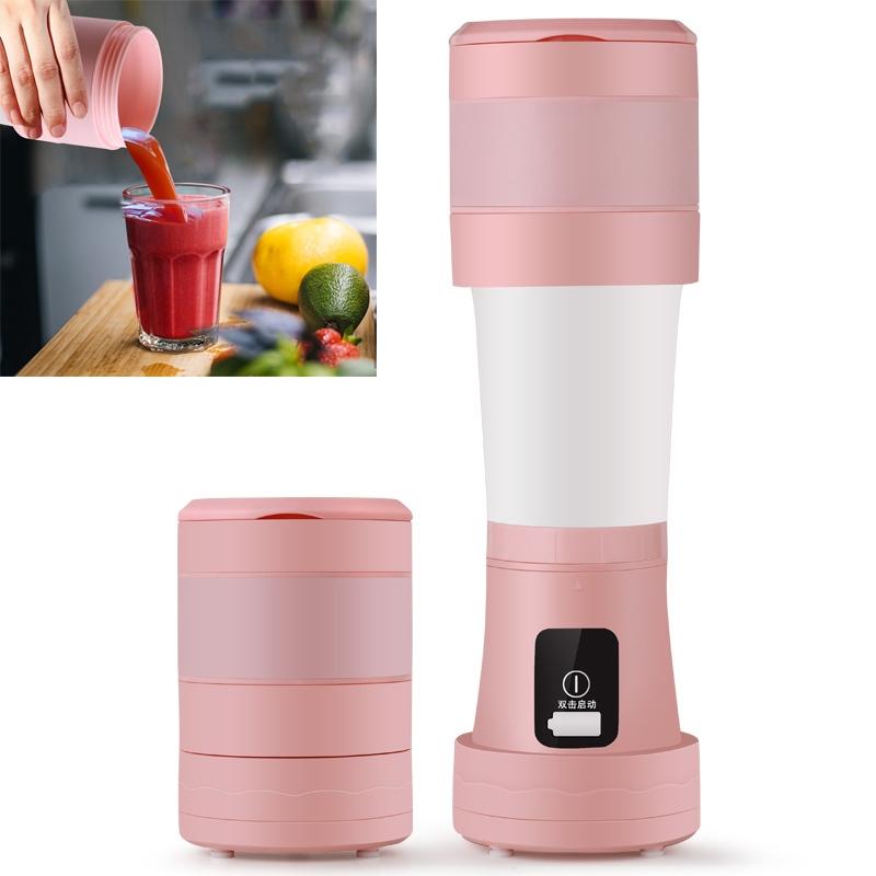 Portable USB Rechargeable Mini Blender, Compact Personal Fruit Smoothie Juicer Cup