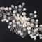 Elegant Pearl Crystal Bridal Hair Comb Wedding Headpiece for Brides & Special Occasions