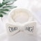OMG Bow Coral Fleece Headband Soft Cute Spa Hairband For Women 1