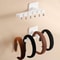 Punch Free L Shaped Headband Holder Hair Accessories Organizer Wall Mounted Hat Storage Rack 4