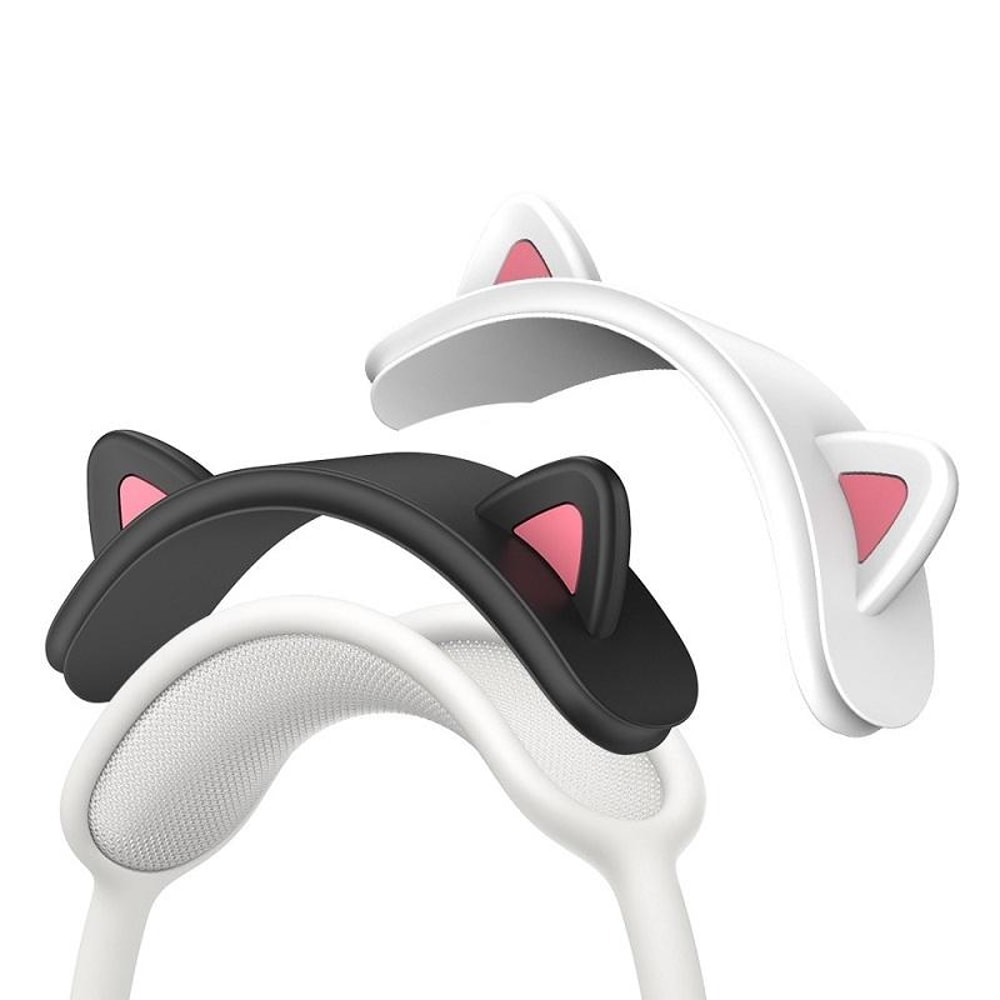 AirPods Max Cat Ear Silicone Cover Cute Headband Protector Case 3