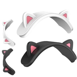 airpods max cat ear silicone cover cute headband protector case