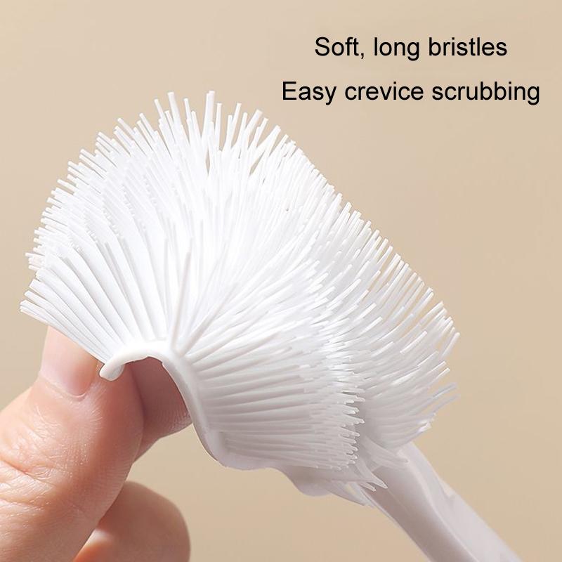 5in1 Multifunction Bottle Brush Cleaner With Long Handle For Cups Bottles Kitchen Use 6