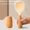 Silicone Non Stick Rice Paddle With Wooden Handle Heat Resistant Rice Cooker Spoon 3