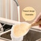 Silicone Non Stick Rice Paddle With Wooden Handle Heat Resistant Rice Cooker Spoon 4