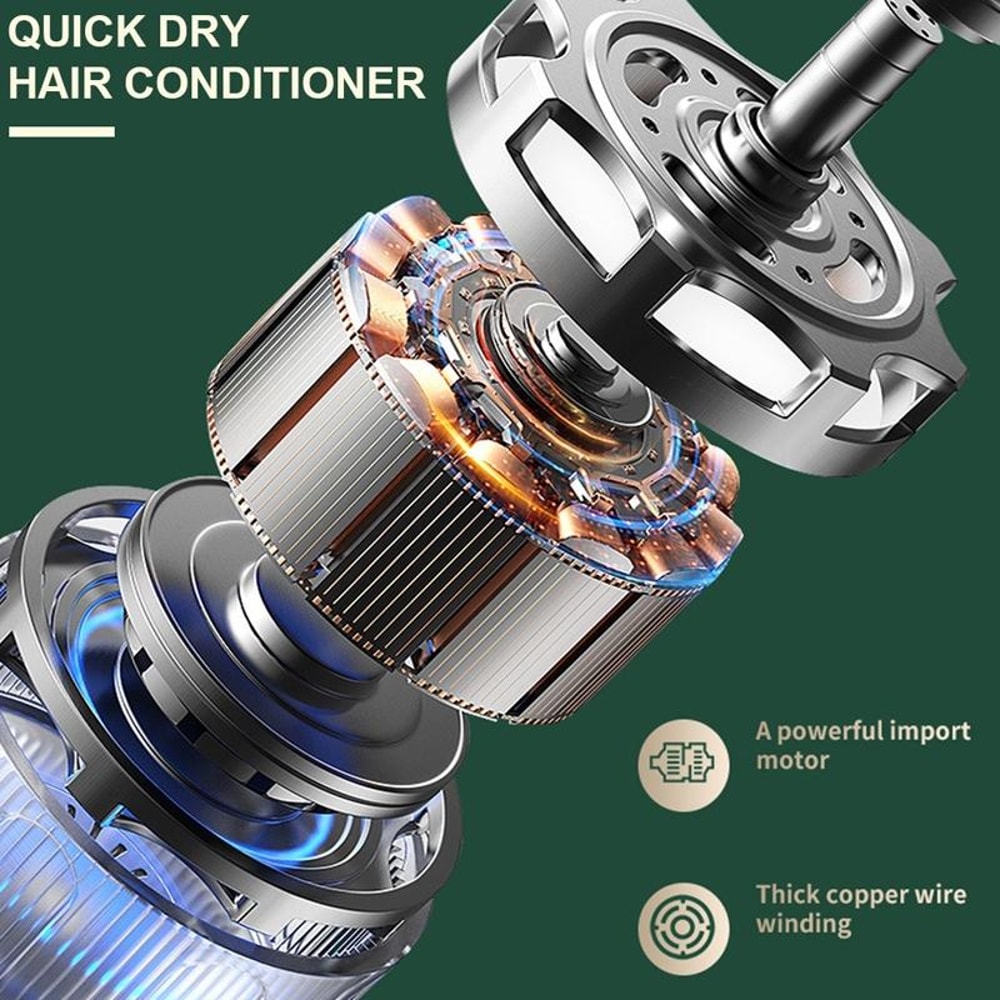 Portable Folding Desk Fan With Quiet Brushless Motor For Office Travel Home 4