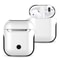 AirPods case Hard Shell Protective Cover with Keychain