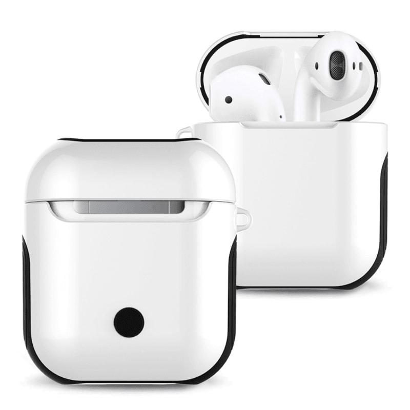 AirPods Case Hard Shell Protective Cover With Keychain 11