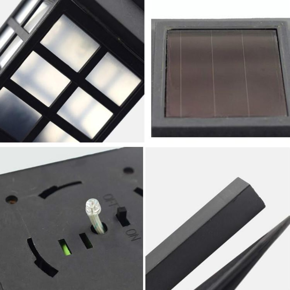Solar Garden Lights Outdoor Waterproof LED Lawn House Pathway Lights 4