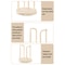 Multifunctional Disposable Cup Holder Organizer Rack For Coffee Cups And Desktop Storage 2