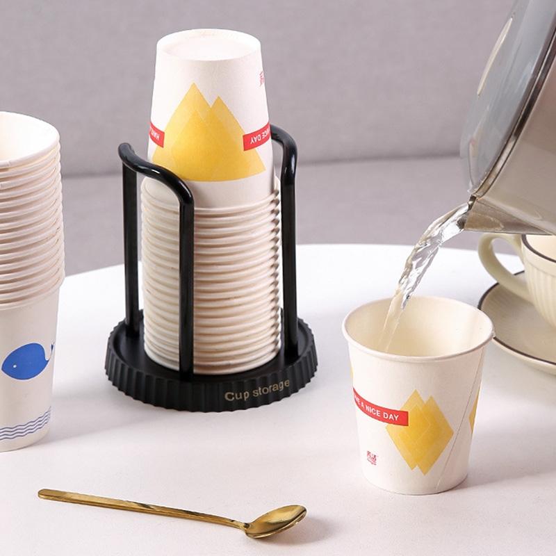 Multifunctional Disposable Cup Holder Organizer Rack For Coffee Cups And Desktop Storage 6