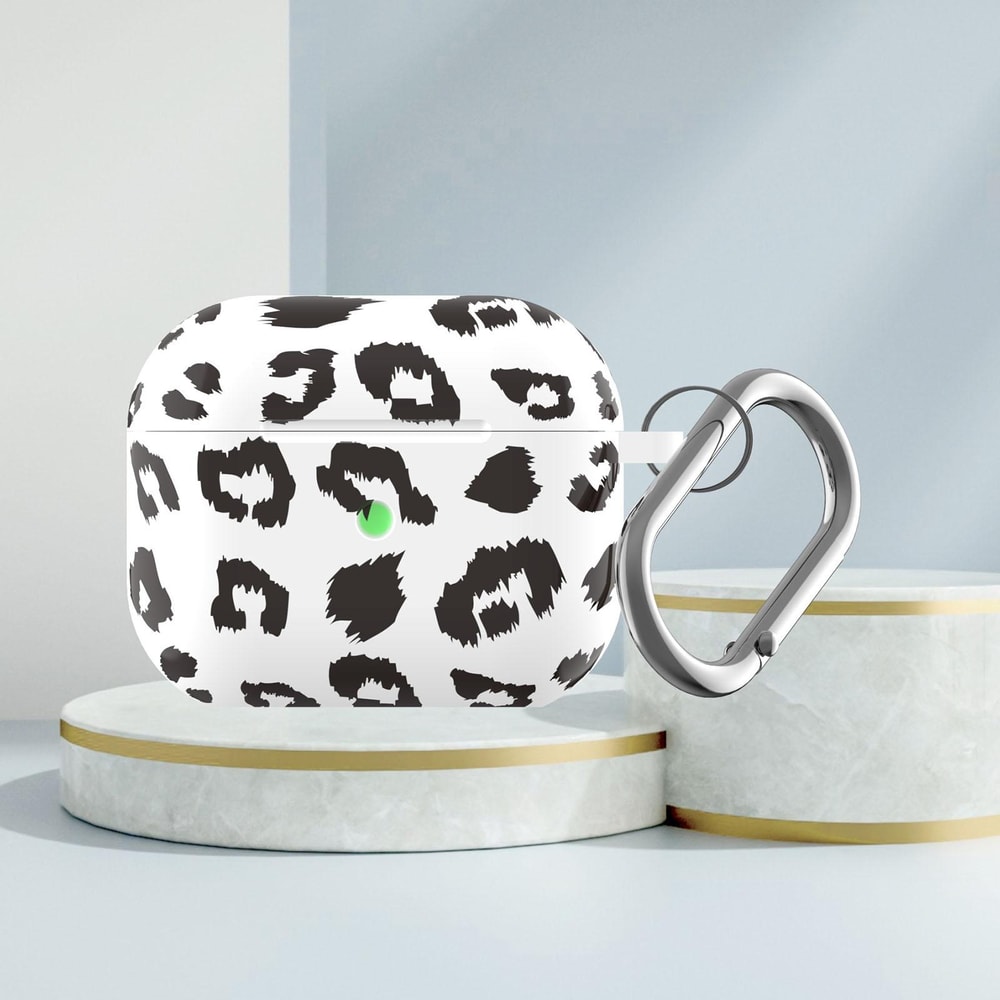 Leopard Print Silicone AirPods Case Protective Cover 5