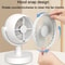 Portable Quiet Desk Fan Rechargeable Air Circulator For Home Office 4