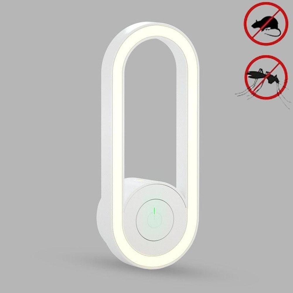 Ultrasonic Mosquito Repellent Night Light Indoor Electronic Pest Control Device 9
