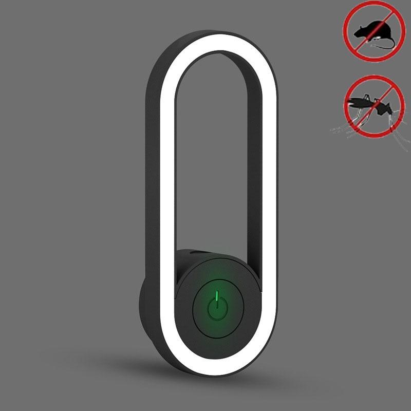 Ultrasonic Mosquito Repellent Night Light Indoor Electronic Pest Control Device