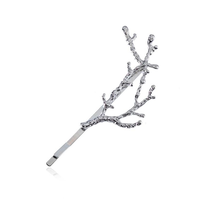Vintage Tree Branch Hair Clips Elegant Alloy Hairpins For Women And Girls 1