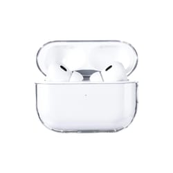 clear hard airpods pro case protective transparent cover