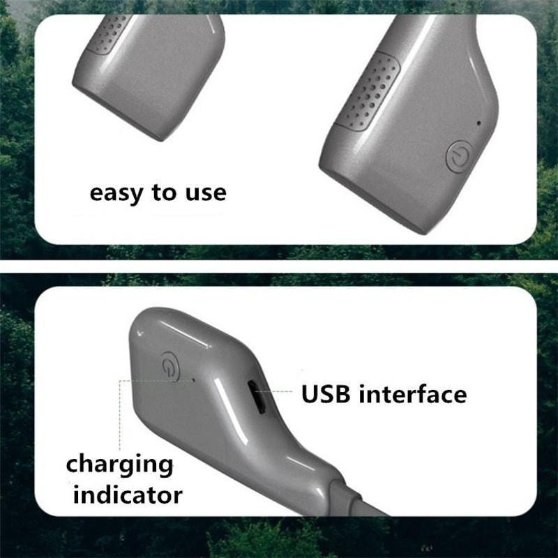 Wearable Air Purifier Necklace With Negative Ion Technology Portable Personal Air Cleaner 5