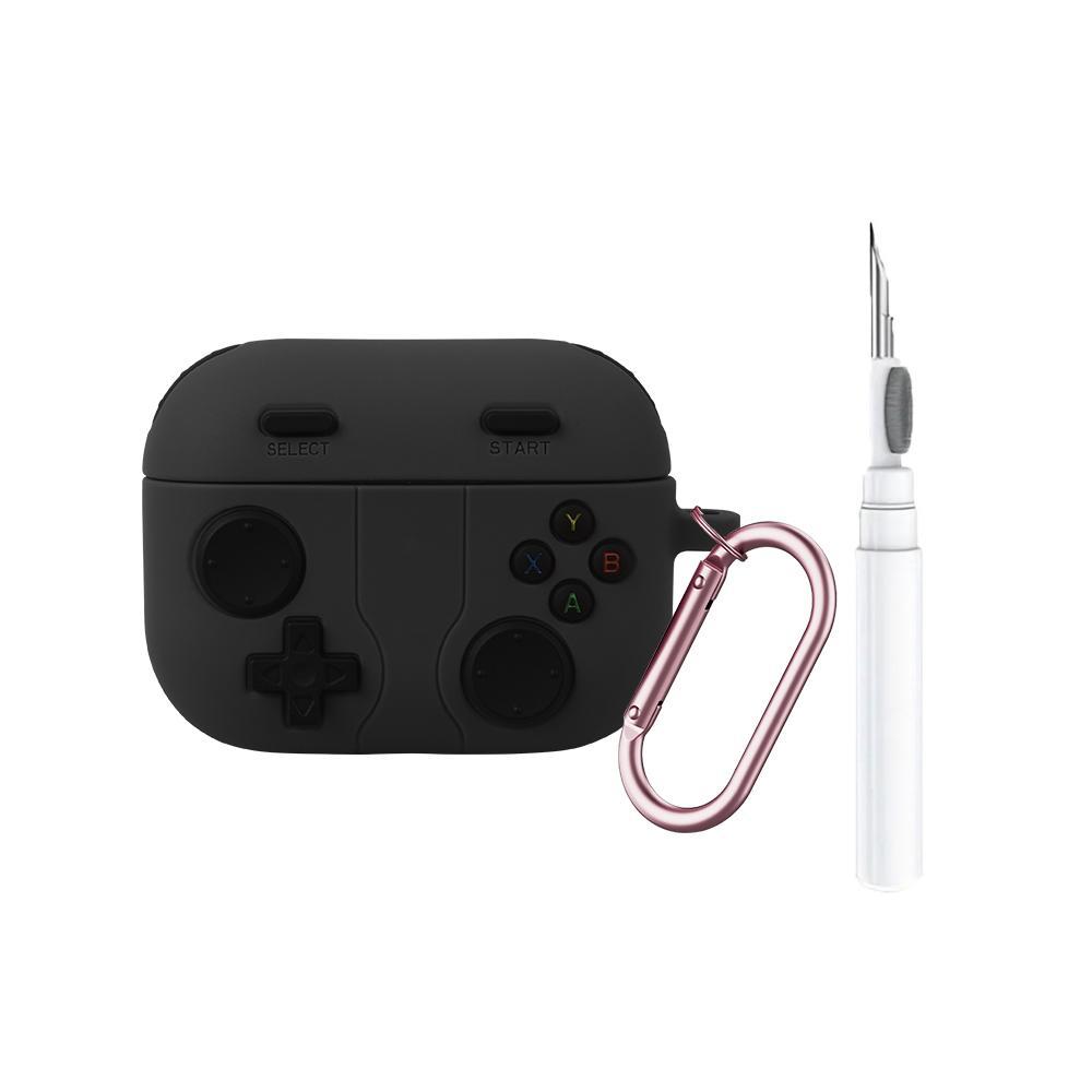 Retro Game Console AirPods Pro Case With Cleaning Pen Silicone Protective Cover 6
