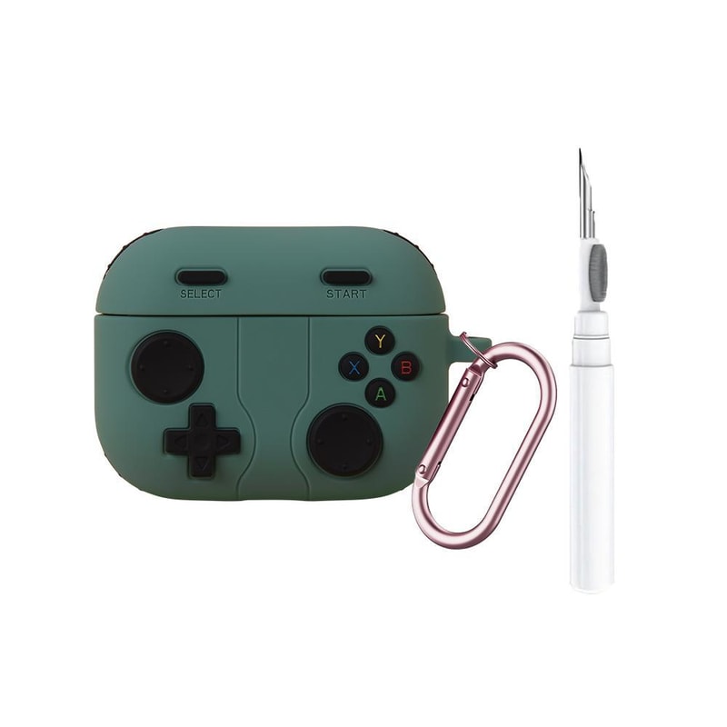 Retro Game Console AirPods Pro Case With Cleaning Pen Silicone Protective Cover 8