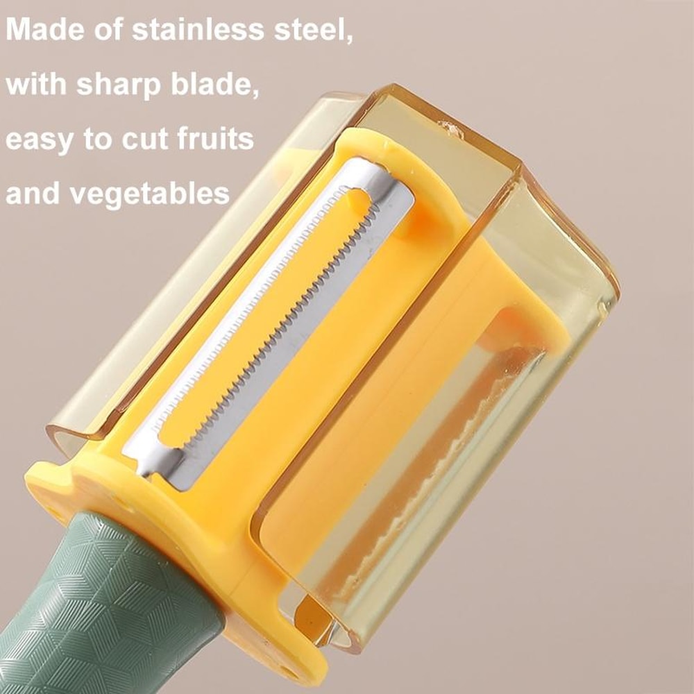 3in1 Stainless Steel Vegetable Peeler Multi Blade Fruit Peeling Knife 6