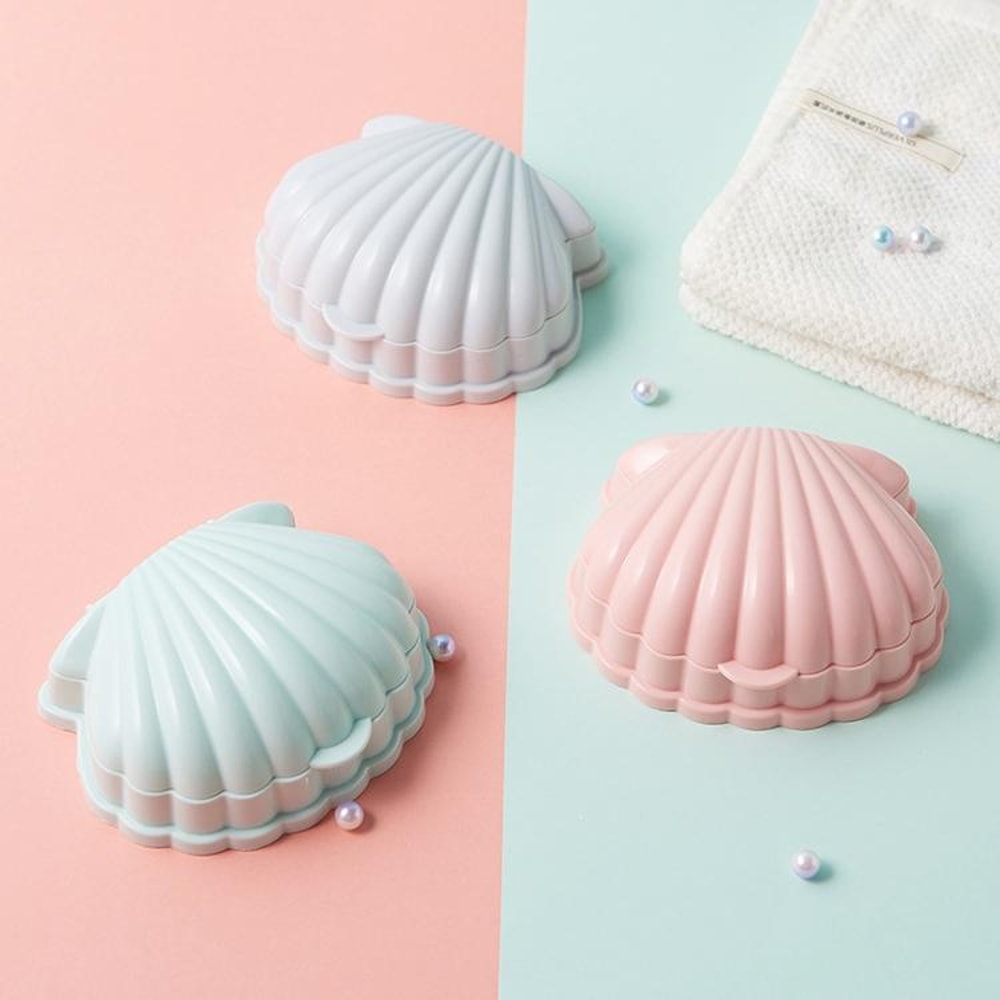 Portable Soap Box With Drain Holder Leakproof Travel Soap Case Storage 4