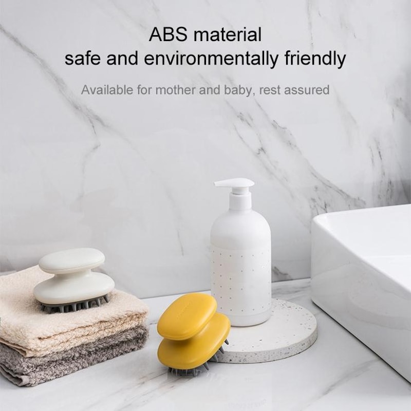 Silicone Shampoo Brush Scalp Massager For Dandruff Removal And Hair Care 6