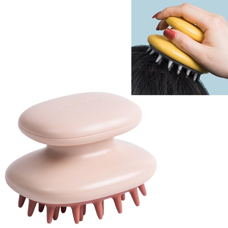 Silicone Shampoo Brush Scalp Massager For Dandruff Removal And Hair Care 8