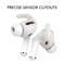 AirPods Pro Ear Hooks With AntiSlip Silicone Tips Secure Fit 1