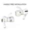 AirPods Pro Ear Hooks With AntiSlip Silicone Tips Secure Fit 2