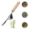 HeavyDuty Garden Weeding Tool Stainless Steel Hand Shovel With Wooden Handle 0