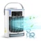 CF008 Mini Household Humidification Spray Air Cooler USB Plugin Portable Air Conditioner FanWhite 0