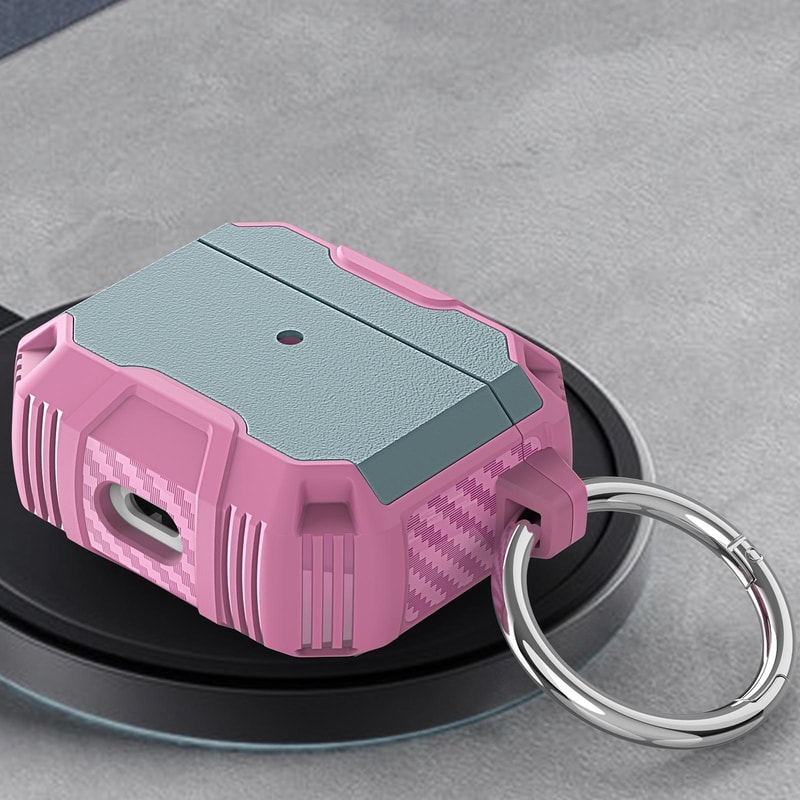 AirPods Shockproof Protective Case White Pink Silicone Cover 5