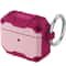 AirPods Shockproof Protective Case White Pink Silicone Cover