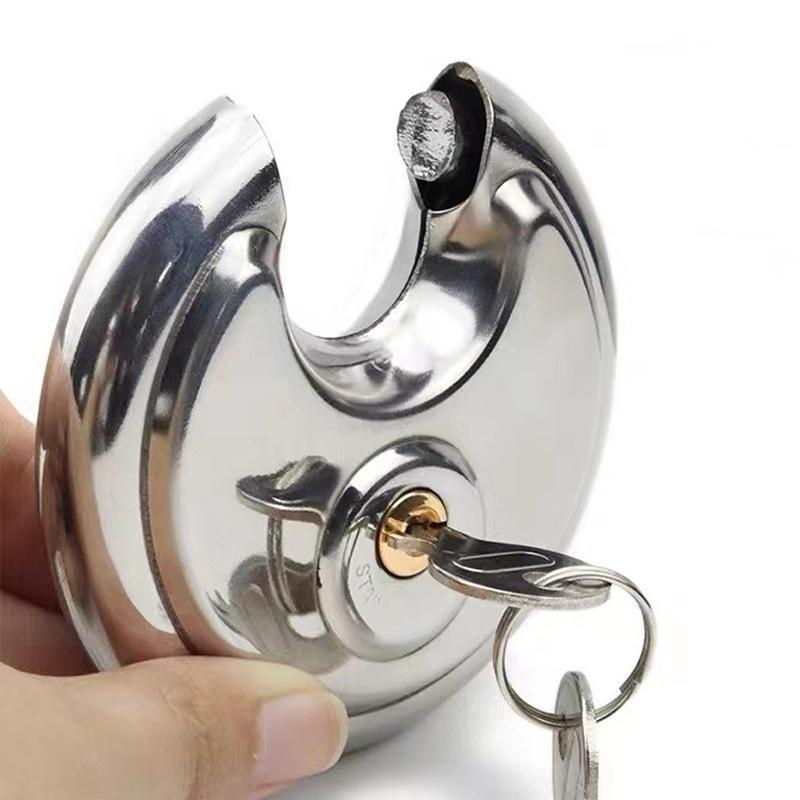 Heavy Duty Waterproof Padlock With Pure Copper Core AntiTheft Outdoor Security Lock 7