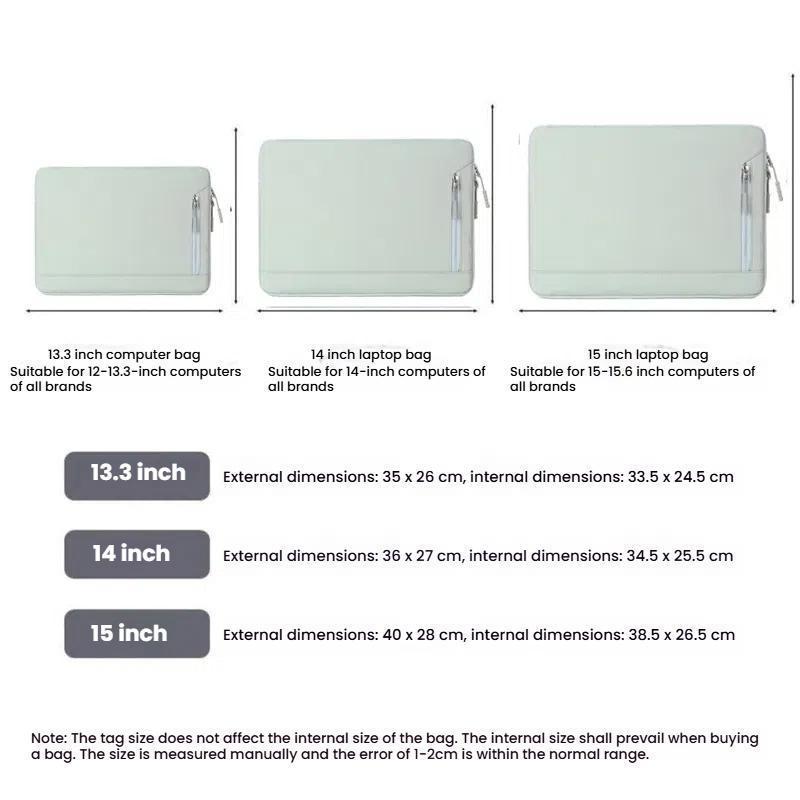 Elegant Waterproof Laptop Bag For Women Protective Sleeve With Accessories Storage 3