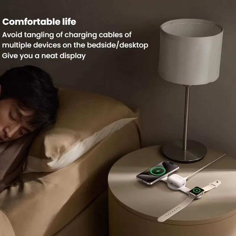 Wireless Charger Foldable Magnetic Charging Station 10